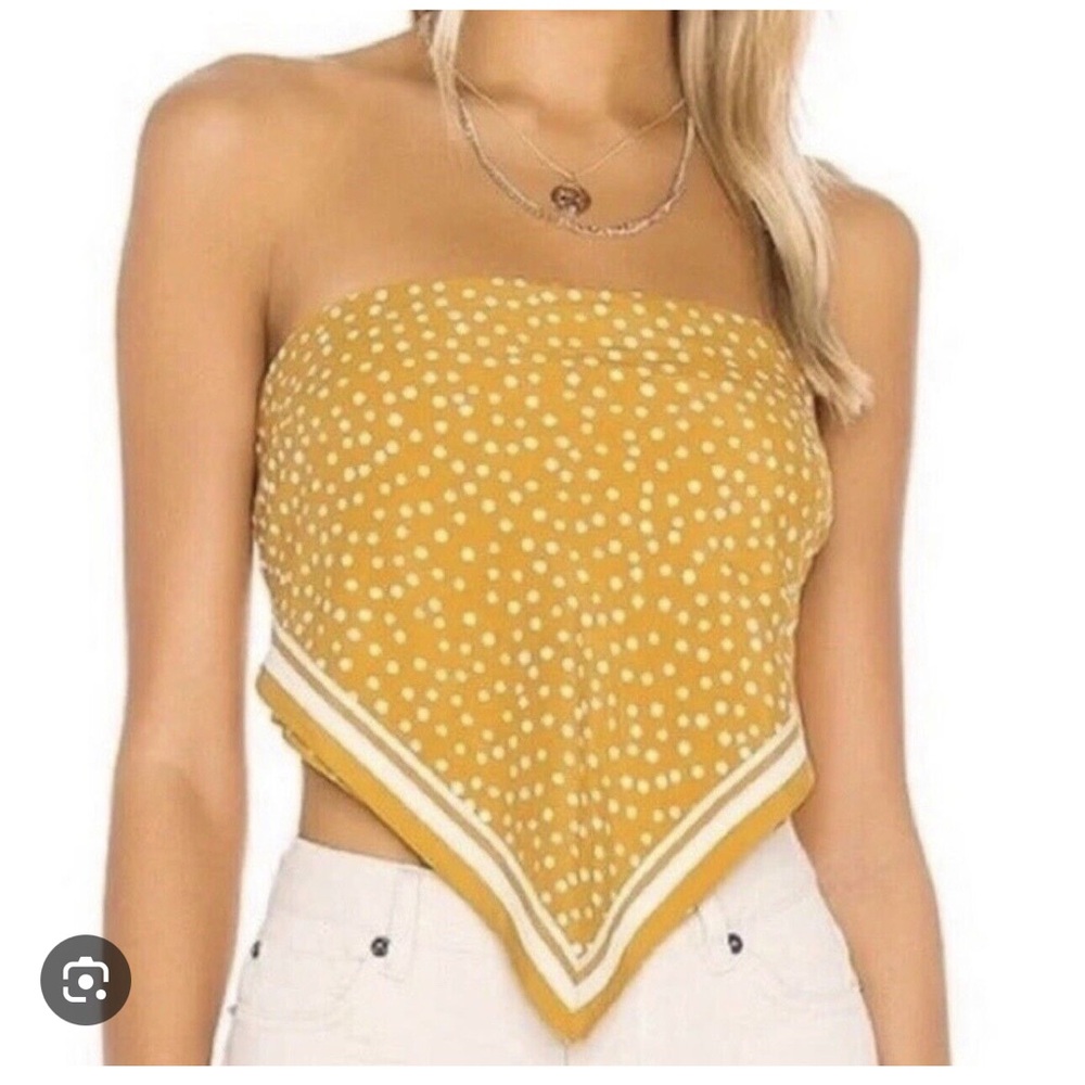 Cleobella scarf top in fawn